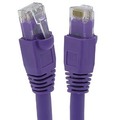 Bestlink Netware CAT6A UTP Ethernet Network Booted Cable- 25ft- Purple 100761PU